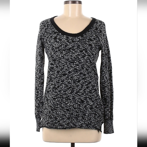 We The Free Sweaters - We The Free Black and White Sweater 60% cotton Size M PullOver CrewNeck